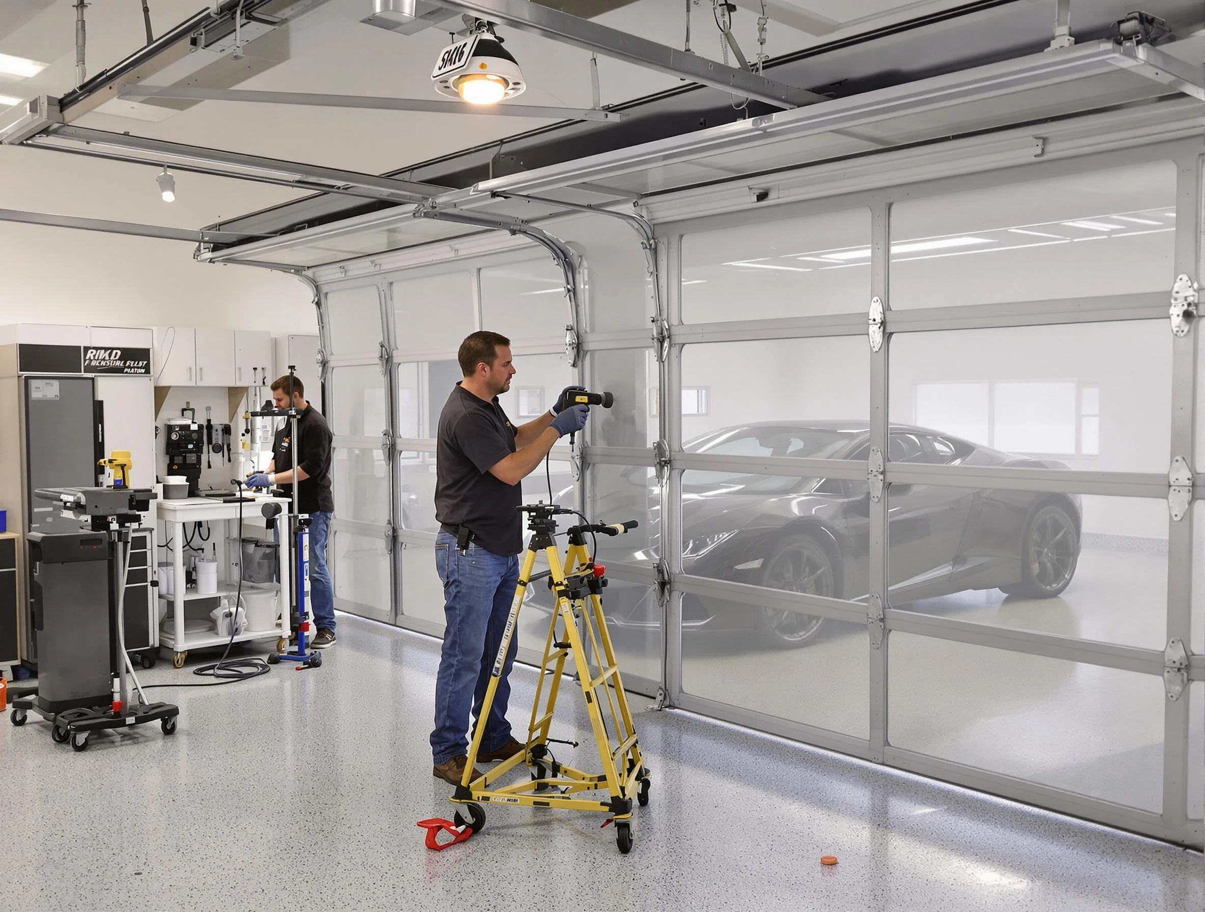 Garage Door Dents Repair in Tampa