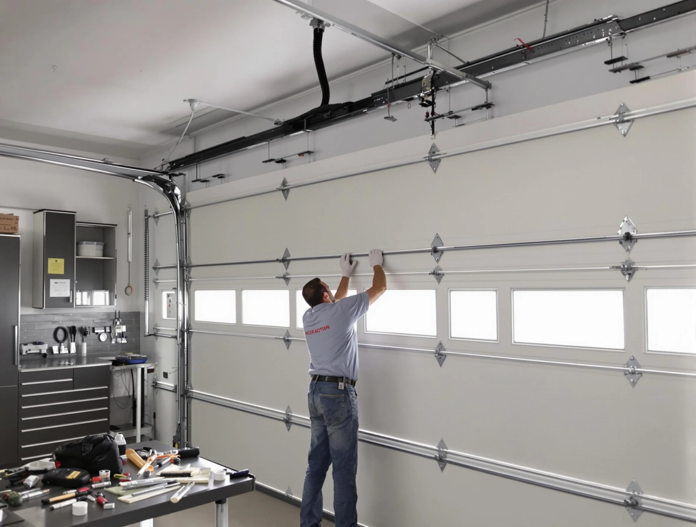 Garage Door Track Repair in Tampa