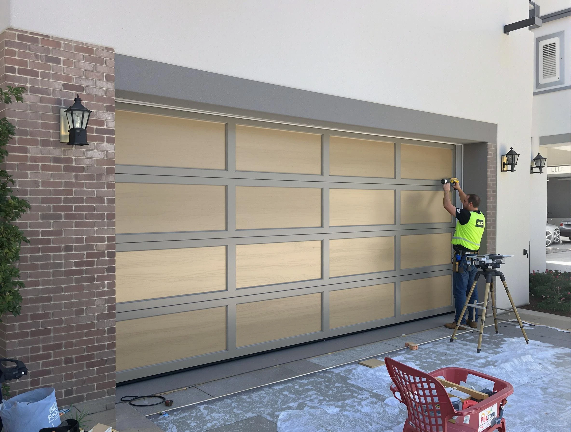 Garage door replacement service by Tampa Garage Door Repair in Tampa