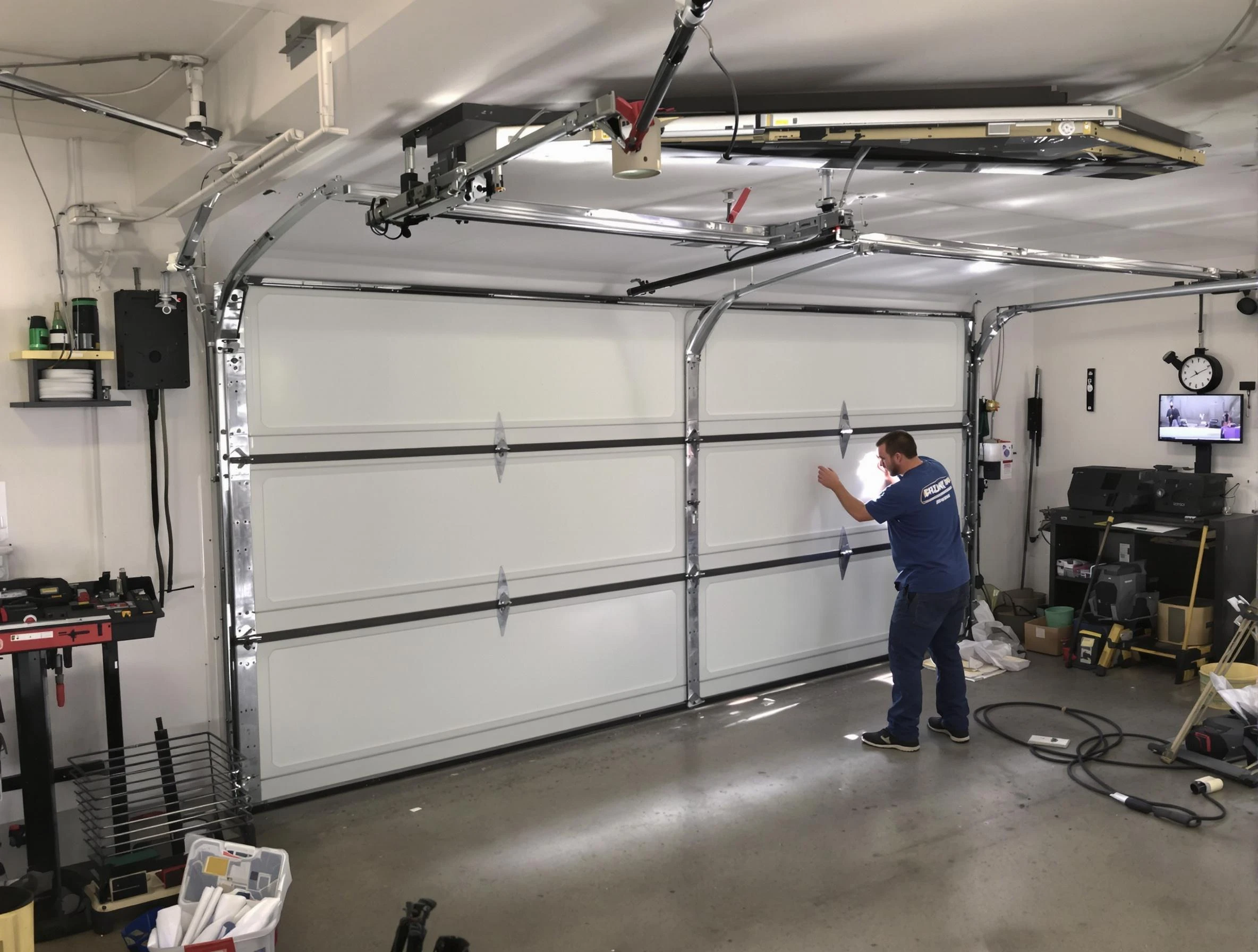 Professional garage door repair service by Tampa Garage Door Repair in Tampa