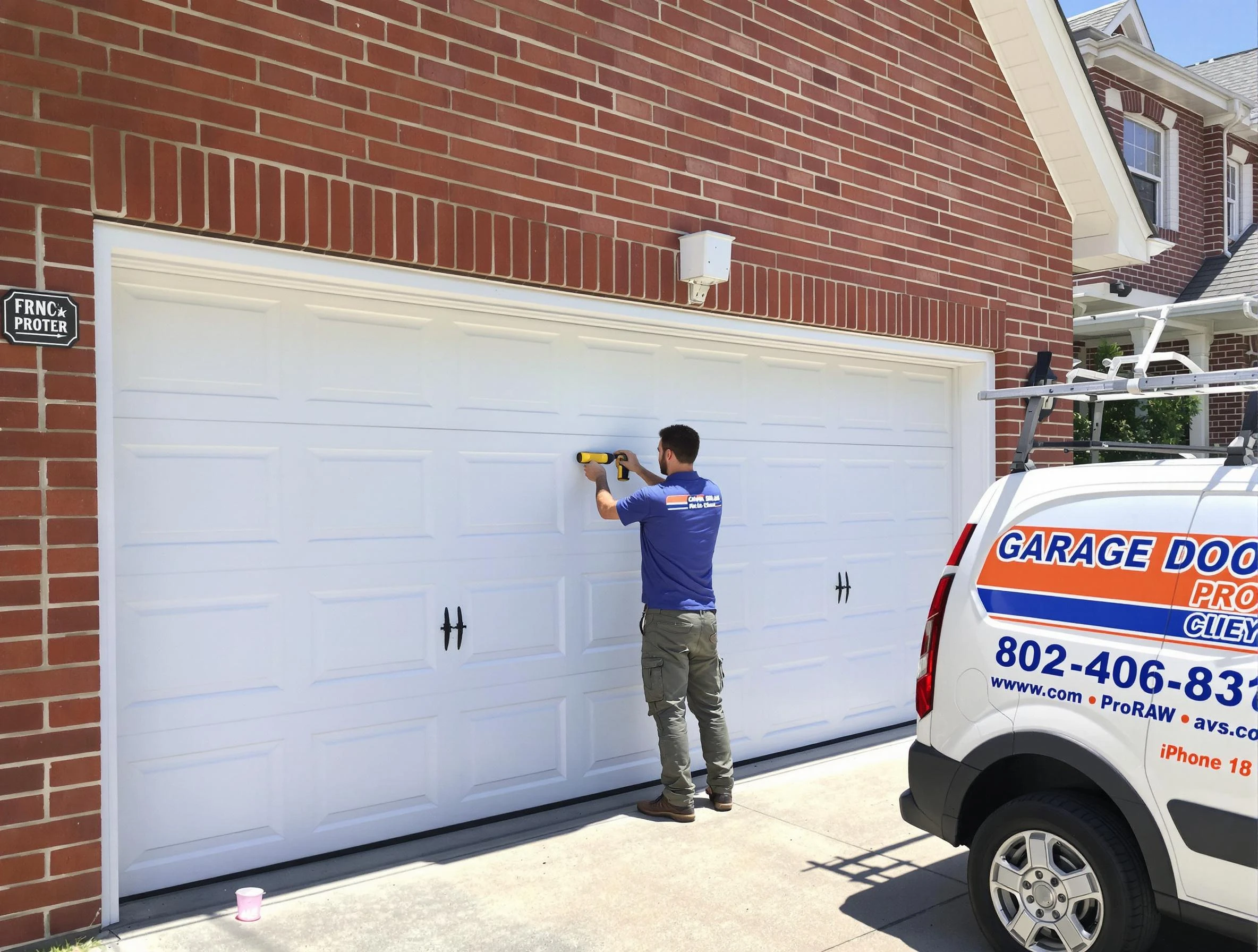 Local garage door repair service by Tampa Garage Door Repair in Tampa